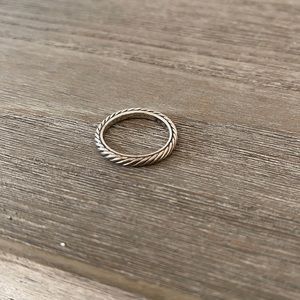 David Yurman cable ring size 8